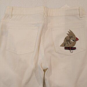 Authentic Women's Gucci Straight-leg Jeans, Size 42